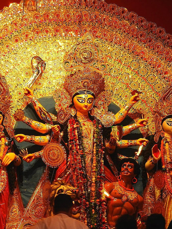 Goutam1962/WikiCommons : Durga Puja in Kolkata